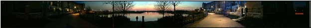 360&deg; QuickTime&trade; Panorama. Monellan Crescent, Caldecotte Lake, Milton Keynes &copy;1999