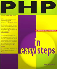 PHP in easy steps - This is for the older PHP 4!